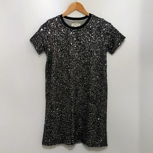 TREASURE & BOND Black Sequence Tunic Style Dress, Youth Size: 10/12 (Large), $35